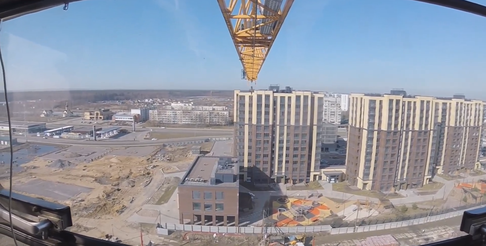 Modern Assembly of Tower Crane